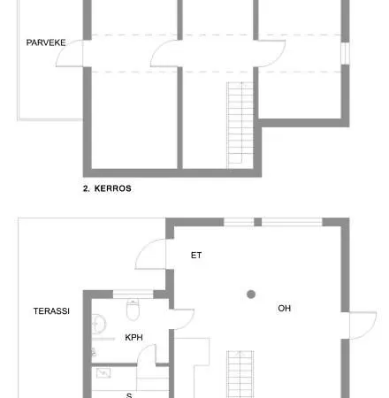 샬레 Vuokatti Cottages *
